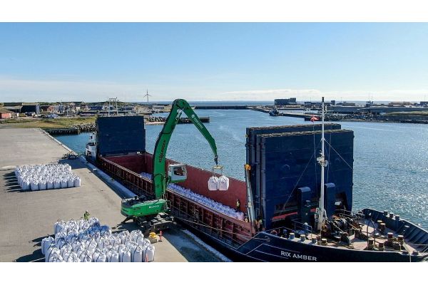 Port Of Hvide Sande Hvide Sande Havn Med Rekord I Gods