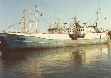 Sumaja af Neksø Billede af Sumaja i Nexø havn